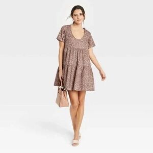 NWT- A New Day - sundress/ tiered ruffle / oversized/ babydoll style
